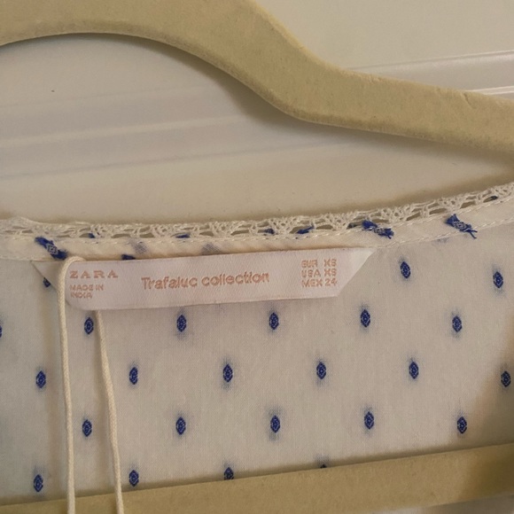 Zara blouse top worn once for picture! - Picture 3 of 4